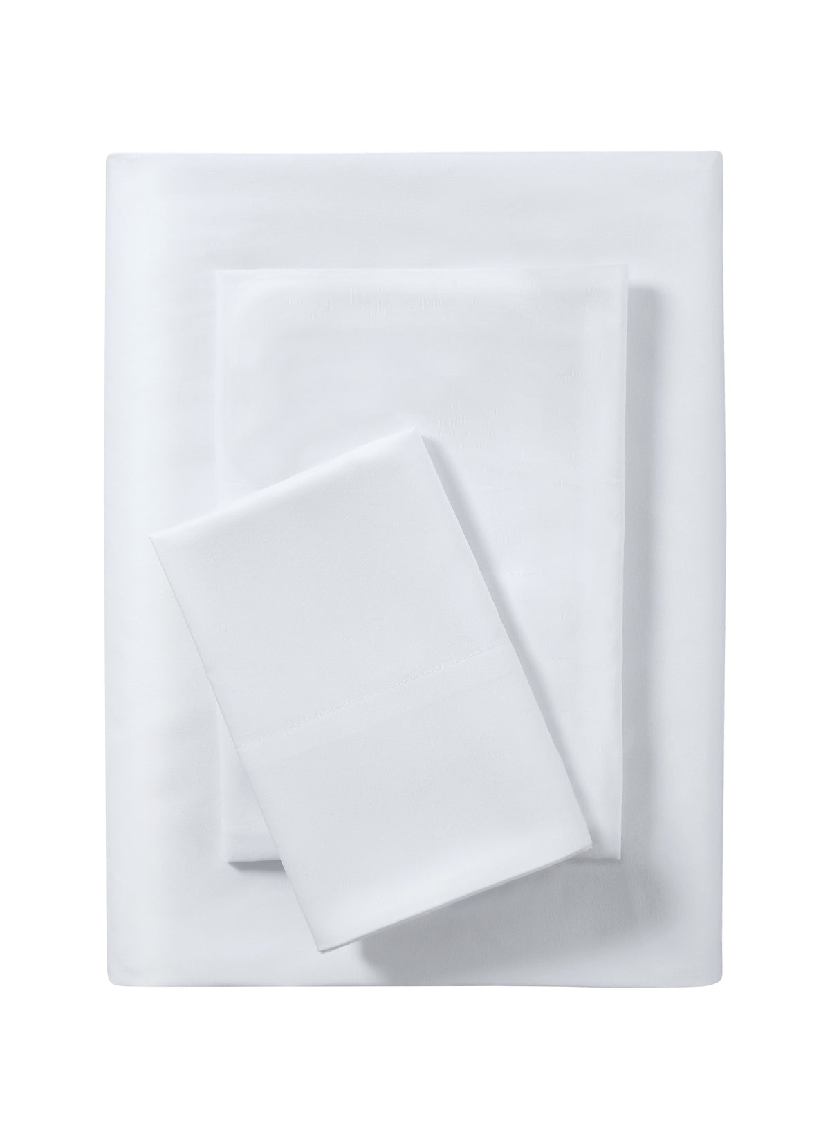 Velmora™ (4 pack) Basic Value Microfiber Bed Sheet Set, Twin, Arctic White, 3-Piece
