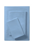 Velmora™ (4 pack) Basic Value Microfiber Bed Sheet Set, Light Blue, Twin, 3-Piece