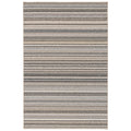 Velmora™ (4 pack) Carnival Stripe Polypropylene Indoor Area Rug, Assorted Earth Tones, 3 ft x 5 ft