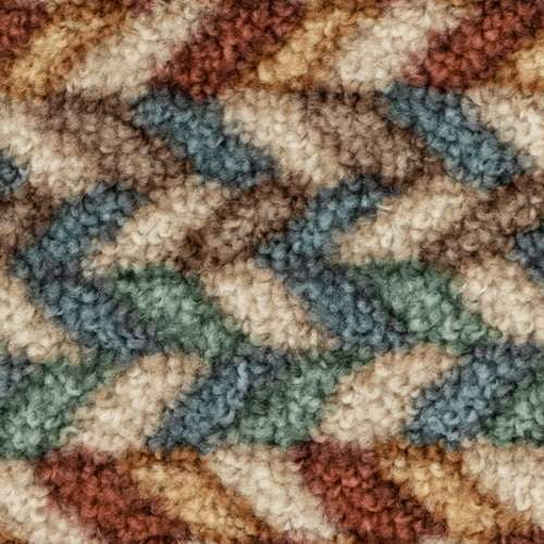 Velmora™ Traditional Multicolor Print Braid Indoor Area Rug, 5 ft x 7 ft