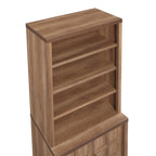 Velmora™ Mason Bookcase, Brown Oak Finish