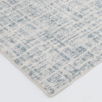 Velmora™ 7 ft 6 in x 9 ft 6 in Ivory and Blue Plaid Indoor Area Rug
