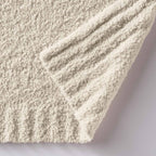Velmora™ Beige Cozy Knit Blanket, Full/Queen Bedding