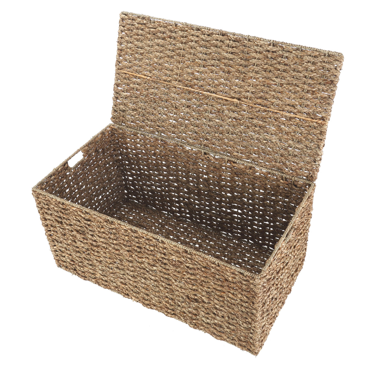 Velmora™ XL Braided Seagrass Storage Trunk