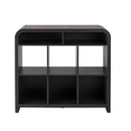 Velmora™ Juliet 6 Cube Storage Organizer, Rich Black