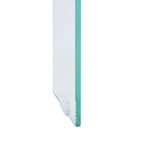 Velmora™ Katelyn Rect. Contemporary Glass Leg Coffee Table, Natural