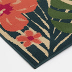 Velmora™ 7'x10' Pink Palm Outdoor Rug