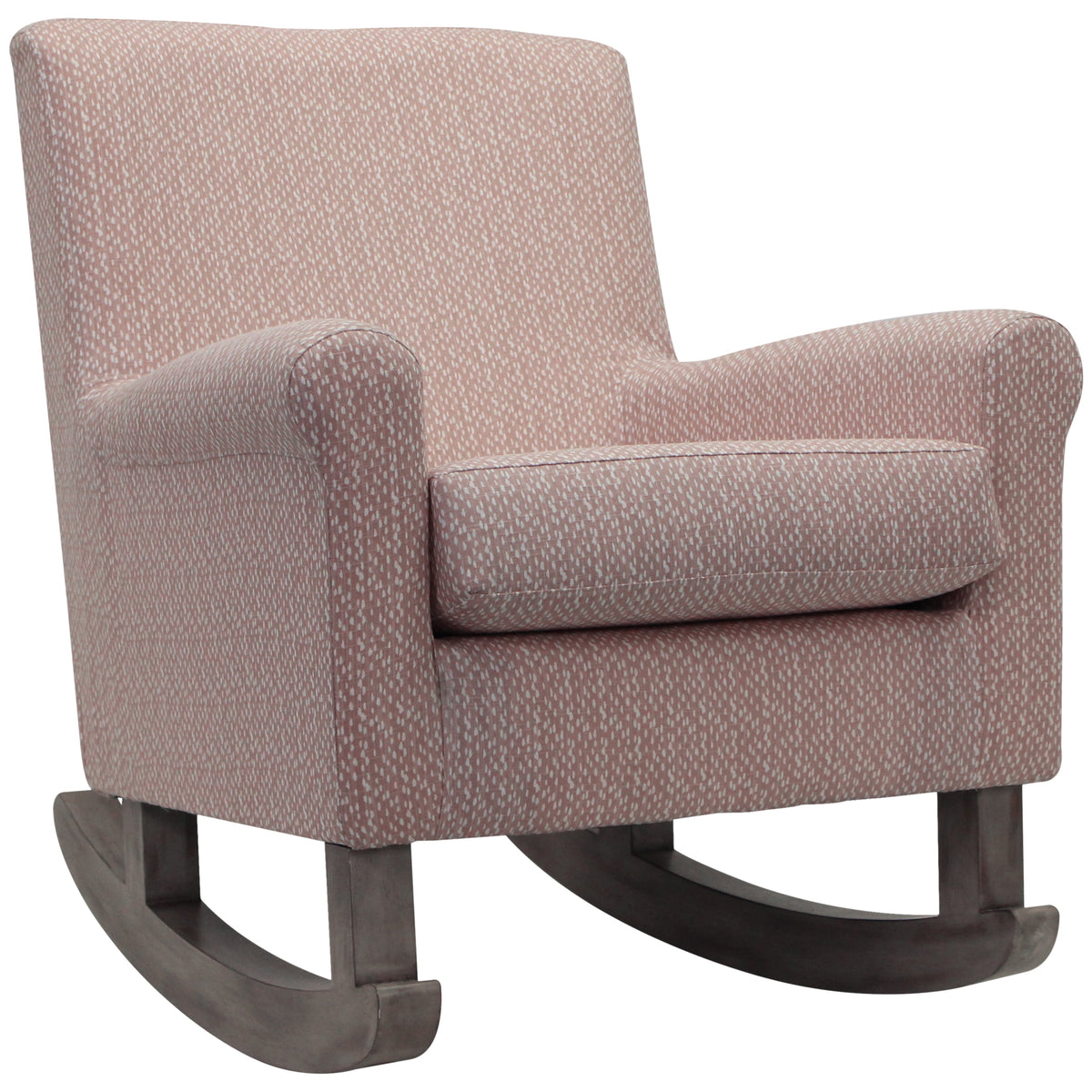 Velmora™ Darcie Rocking Chair, Blush Pink