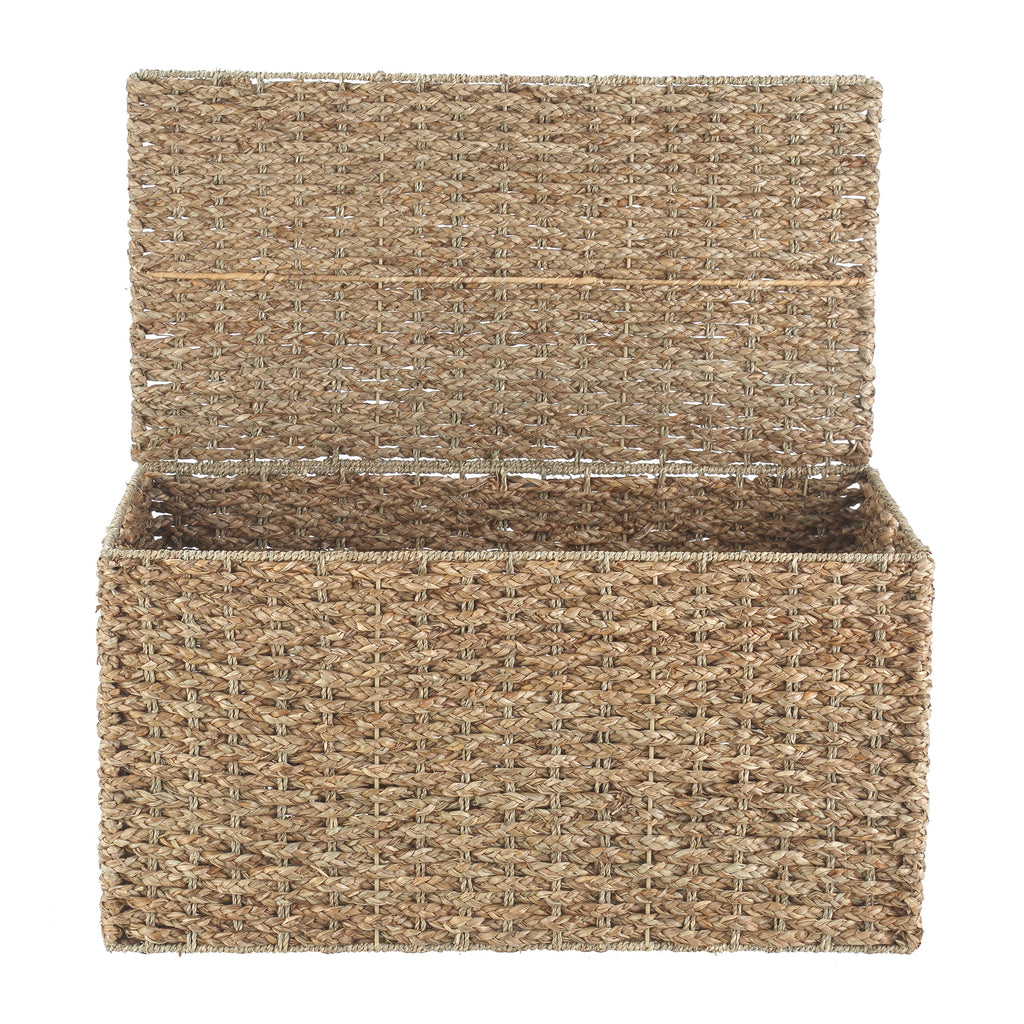 Velmora™ XL Braided Seagrass Storage Trunk