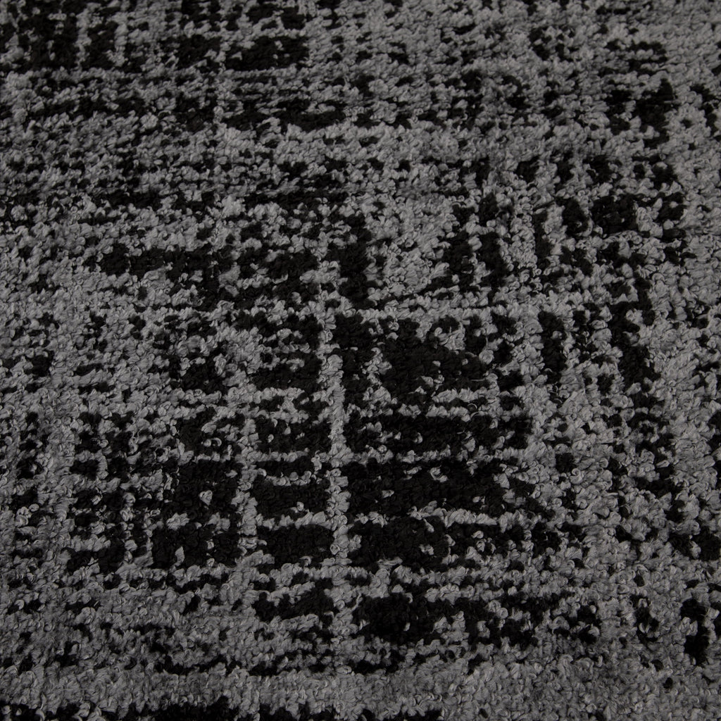 Velmora™ 60"x79" Black and Gray Abstract Indoor Area Rug