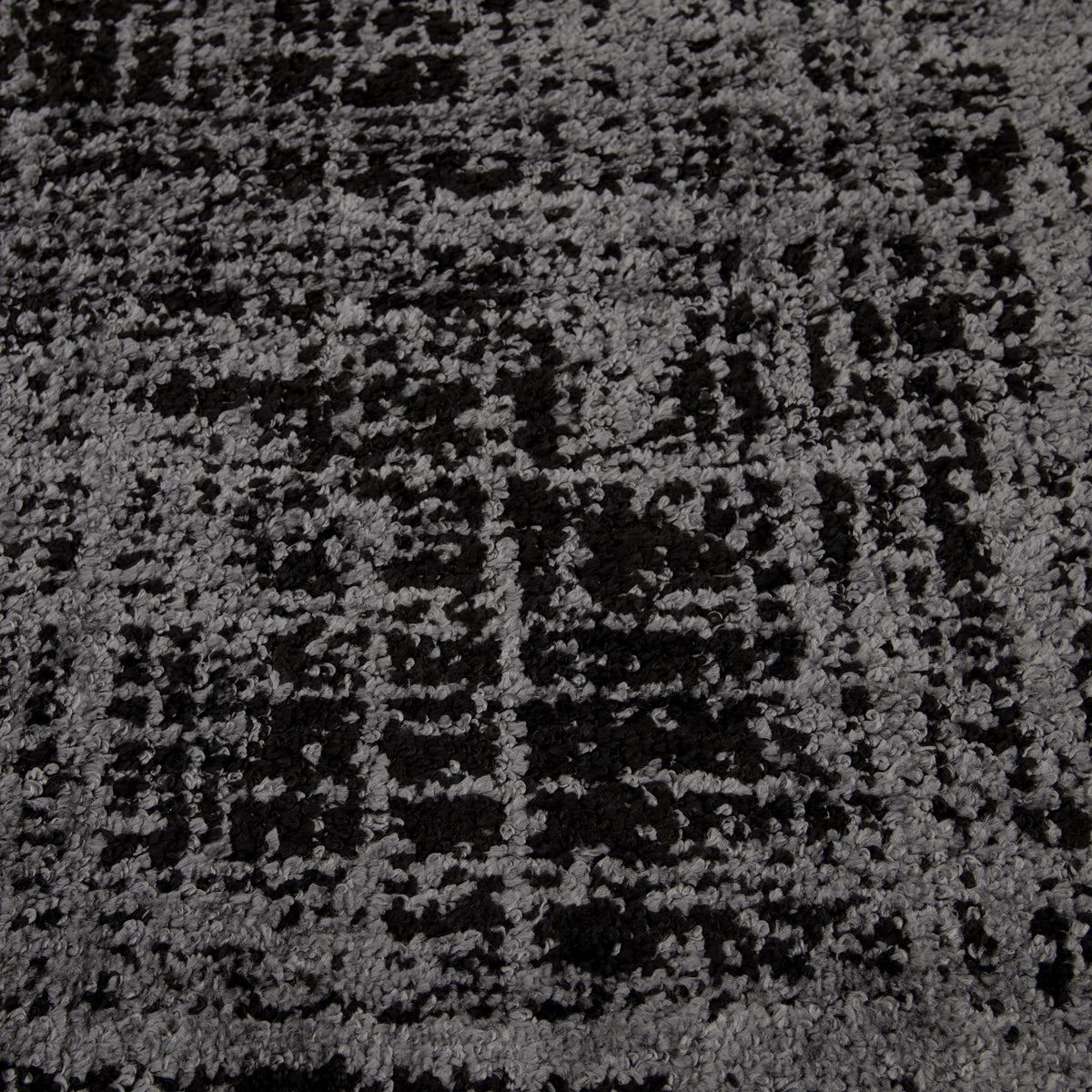 Velmora™ 60"x79" Black and Gray Abstract Indoor Area Rug