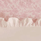 Velmora™ Reversible 8-Piece Bed-in-a-Bag Comforter and Sheet Set, Twin/Twin-XL, Cream Ruffle