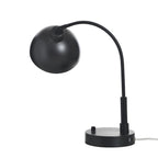 Velmora™ Black Finish Arch Dome Table Lamp