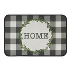 Velmora™ (4 pack) Buffalo Check Home Kitchen Rug - 20" x 30" - 65% Polypropylene/ 35% Polyester - Grey