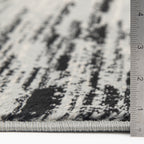 Velmora™ Black Lines Modern Abstract 3-Piece Indoor Rug Set