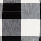 Velmora™ Buffalo Plaid Cotton Quilt, King, Black & White Bedding