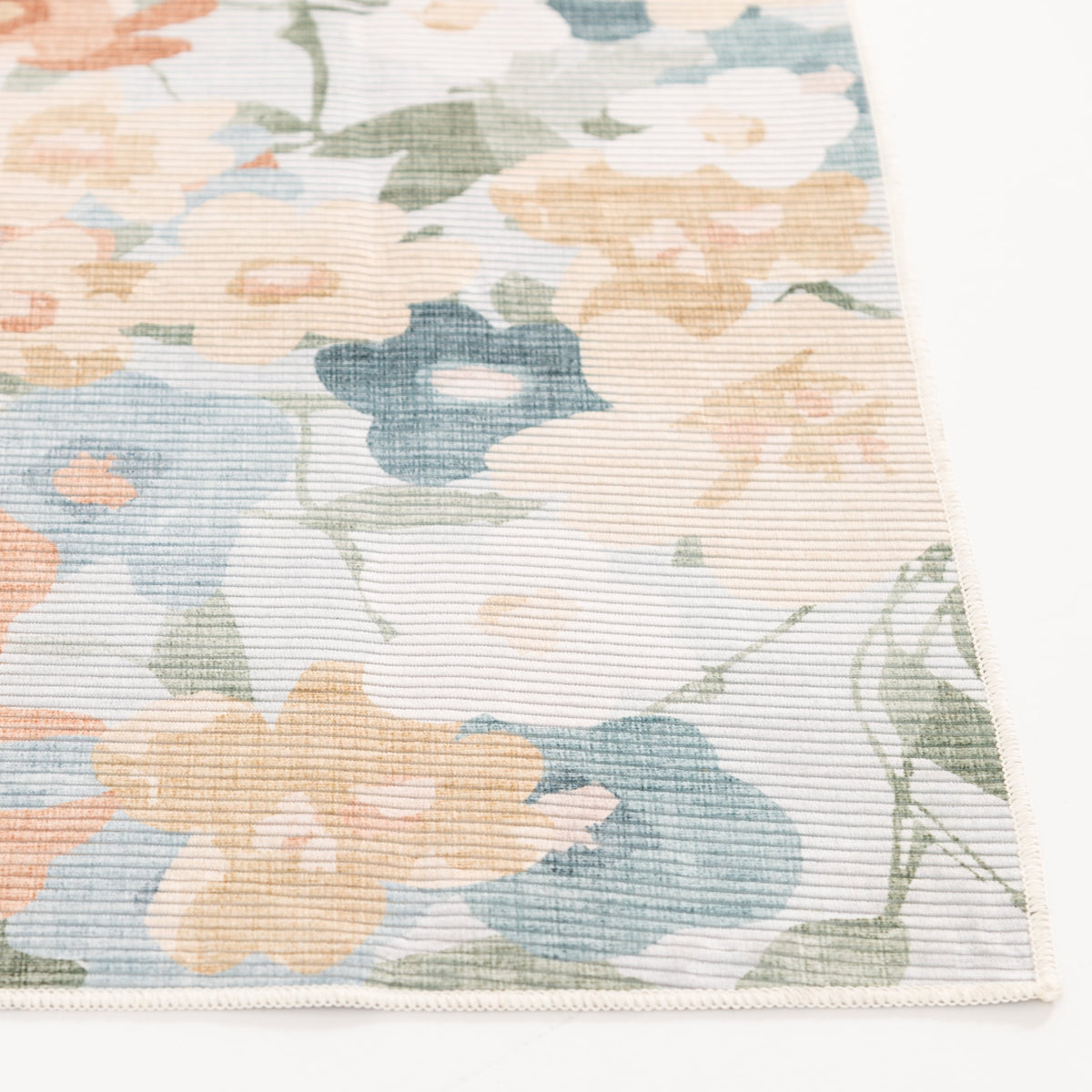 Velmora™ Washable Floral Cluster Indoor Area Rug, 5 ft x 7 ft