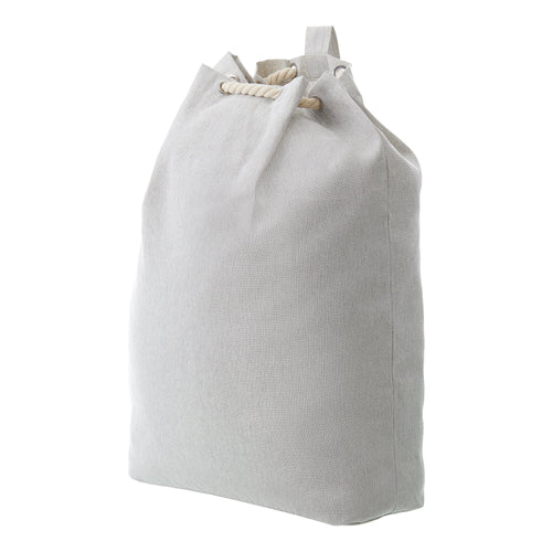 Velmora™ (2 pack) Polyester and Cotton Canvas Laundry Bag, Gray, 15 in W x 7 in D x 24.5 in H