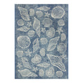 Velmora™ 5' x 7' Blue Seashell Outdoor Rug