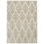 Velmora™ Palm Leaf Indoor Area Rug, Green/Ivory, 5 ft x 7 ft