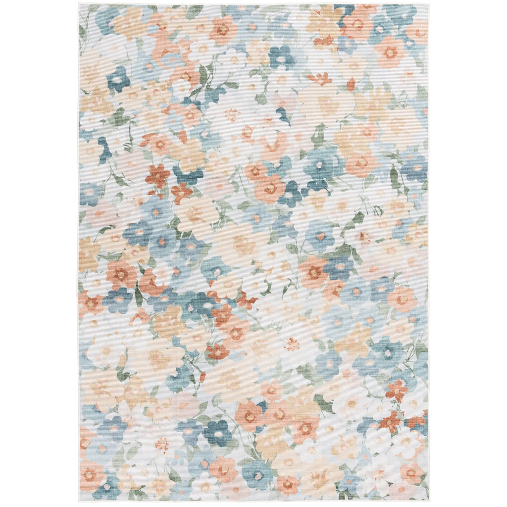 Velmora™ Washable Floral Cluster Indoor Area Rug, 5 ft x 7 ft