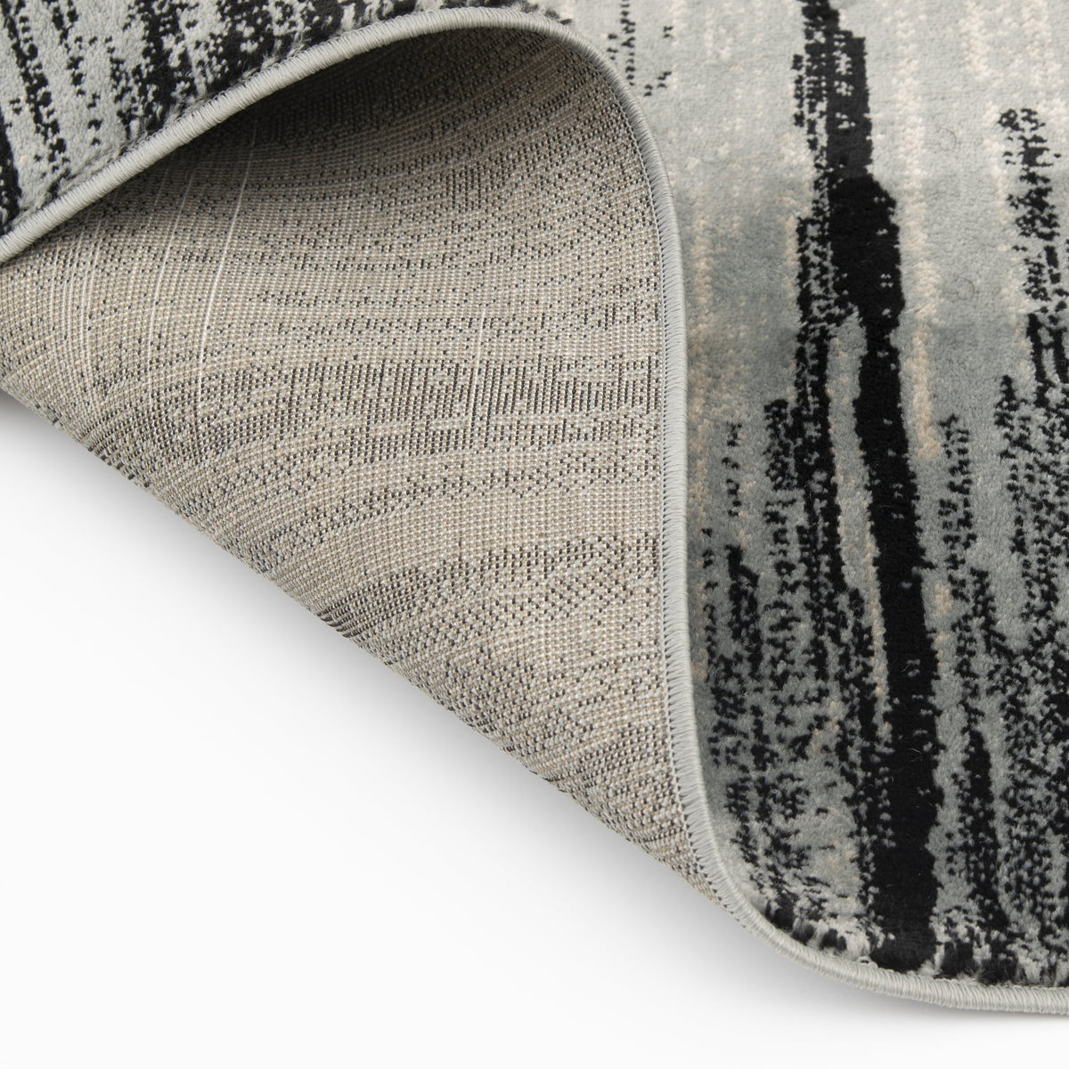 Velmora™ Black Lines Modern Abstract 3-Piece Indoor Rug Set