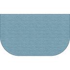 Velmora™ (2 pack) Comfort Mate D Kitchen Mat; Teal, 1.5' x 2.5'
