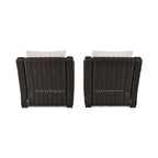 Velmora™ Bellamy Outdoor 2-Pack Lounge Chairs, Dark Brown