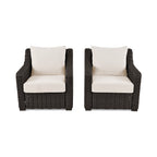 Velmora™ Bellamy Outdoor 2-Pack Lounge Chairs, Dark Brown