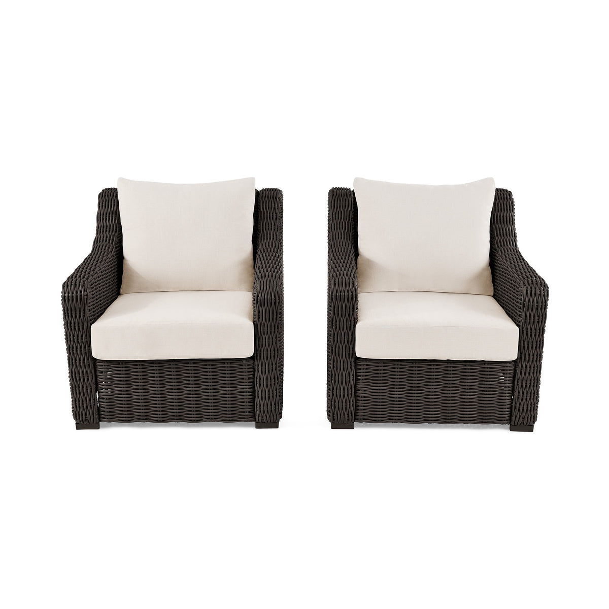 Velmora™ Bellamy Outdoor 2-Pack Lounge Chairs, Dark Brown