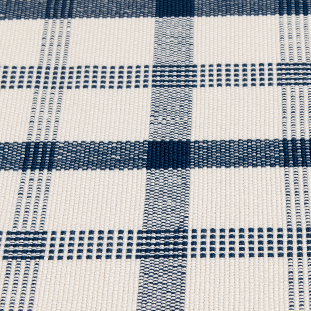 Velmora™ (3 pack) Blue Plaid Outdoor Layering Rug, 24 in x 36 in