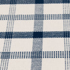 Velmora™ (3 pack) Blue Plaid Outdoor Layering Rug, 24 in x 36 in