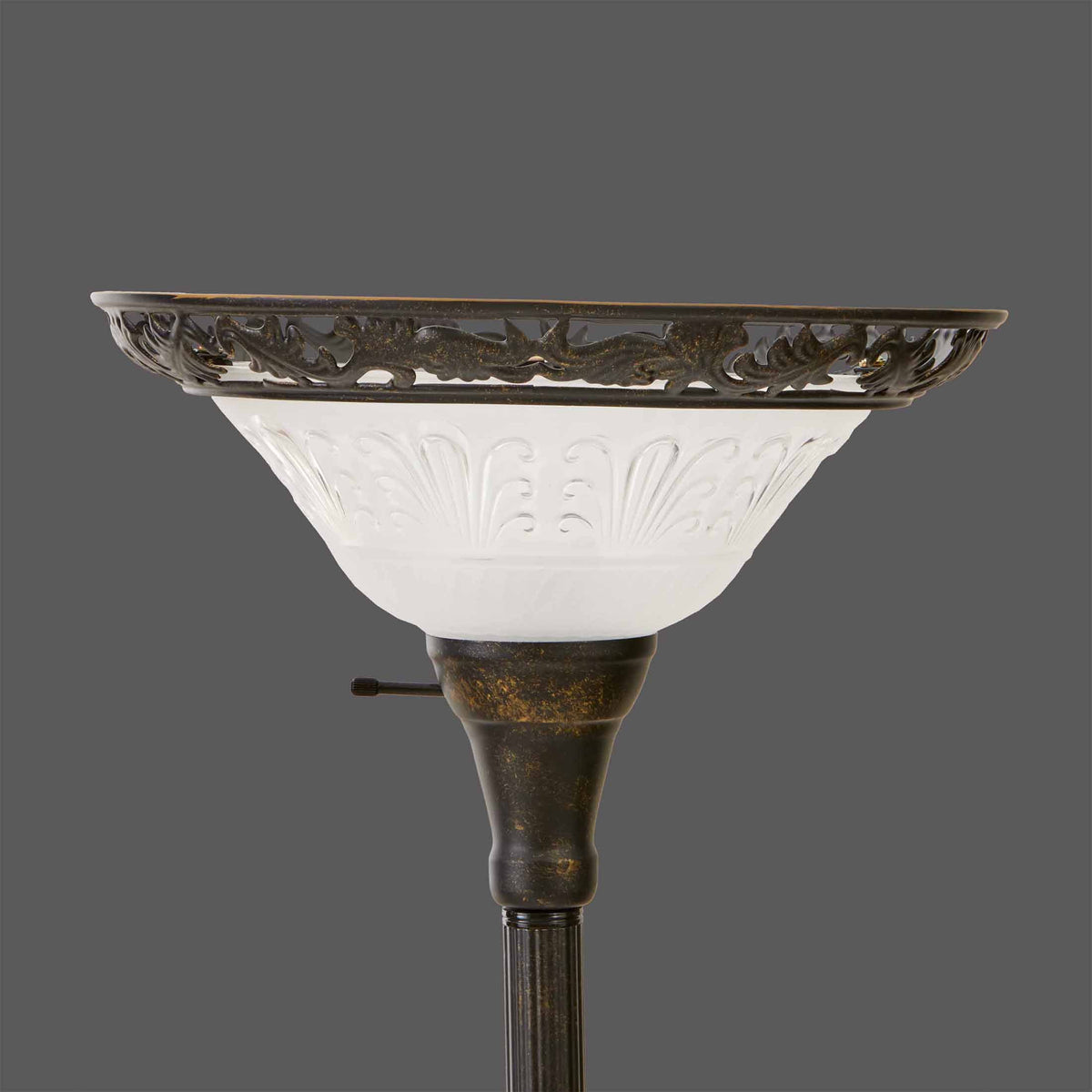 Velmora™ Traditional Bronze Victorian Floor Lamp 70"