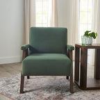 Velmora™ Ezra Accent Chair, Olive Green