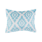 Velmora™ Teal and Purple 6 Piece Bed in a Bag Comforter Set with Sheets, Twin/Twin XL