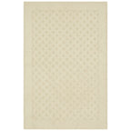 Velmora™ (2 pack) Dylan Solid Diamond Indoor Accent Rug, Beige, Skid-Resistant, 2 ft 6 in x 3 ft 10 in