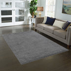 Velmora™ Traditional Gray Shag Indoor Area Rug, 5 ft x 7 ft