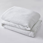 Velmora™ 3-Piece White Paisley Matelasse Comforter Set, Full/Queen - All-Season Bedding