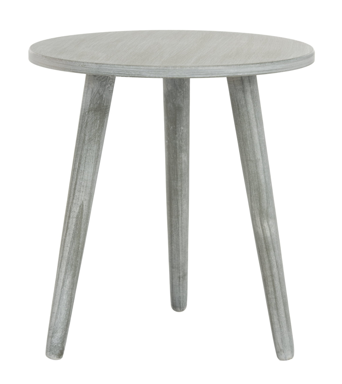 Velmora™ Orion Round 3-Leg Casual Accent Table, Slate Grey