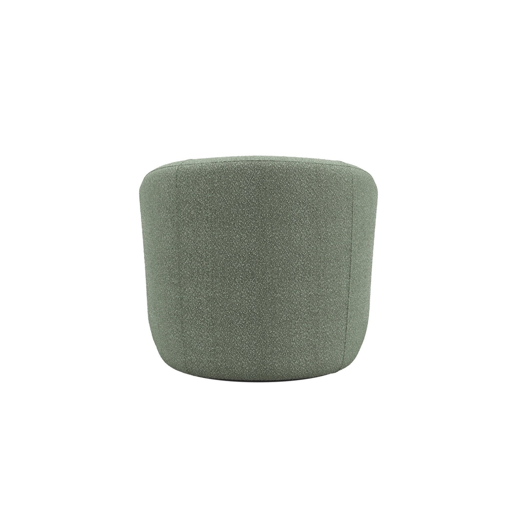 Velmora™ Boucle Swivel Accent Chair, Olive