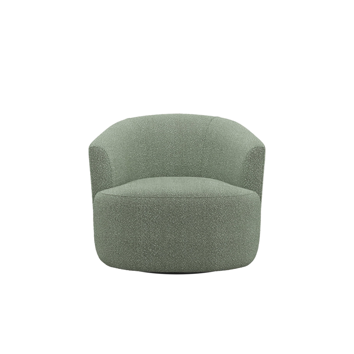 Velmora™ Boucle Swivel Accent Chair, Olive