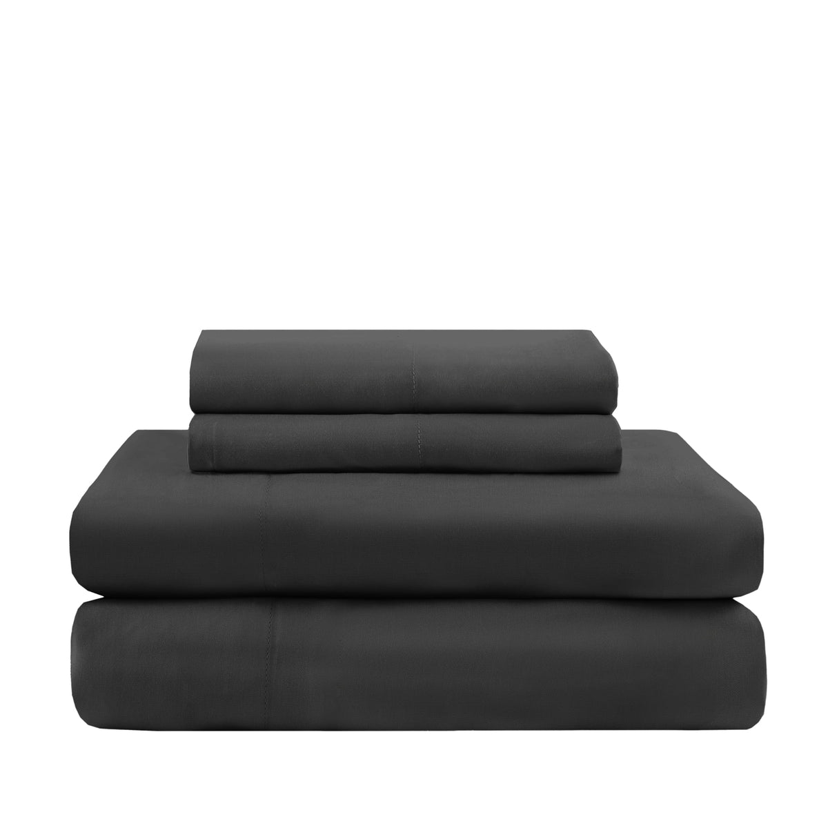 Velmora™ Down Alternative Reversible 5-Piece Bed-in-a-Bag Comforter Set, Black, Twin/Twin-XL