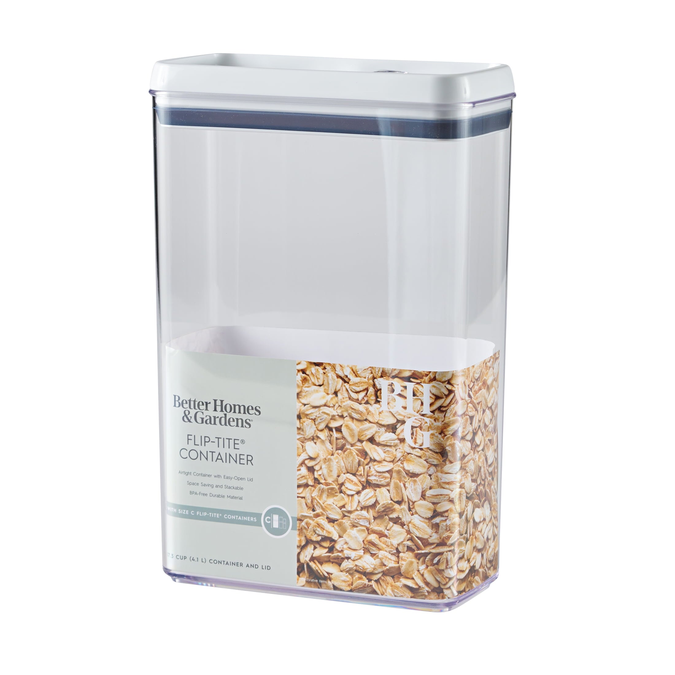 Velmora™ (2 pack) Canister - 17.3 Cup Flip-Tite® Rectangular Food Storage Container