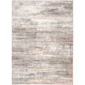 Velmora™ 5 ft x 7 ft Neutral Shiny Abstract Indoor Area Rug