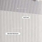 Velmora™ Corduroy Quilt, Full/Queen, White, Reversible Bedding
