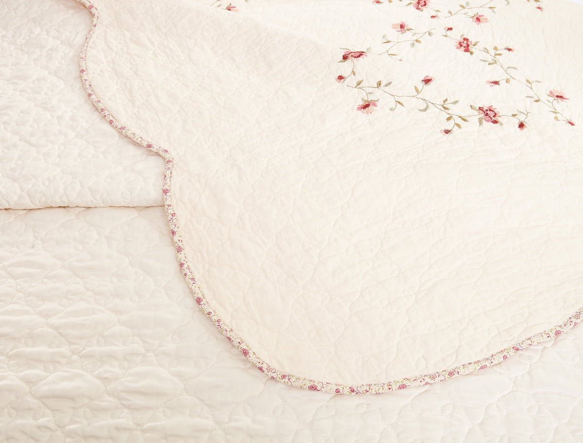 Velmora™ Hannalore Cotton Quilt, Burgundy, Full/Queen, All Ages