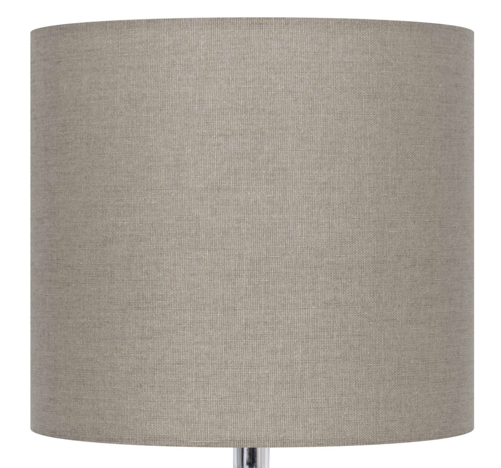 Velmora™ White Ceramic Table Lamp, 15"