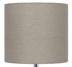 Velmora™ White Ceramic Table Lamp, 15"