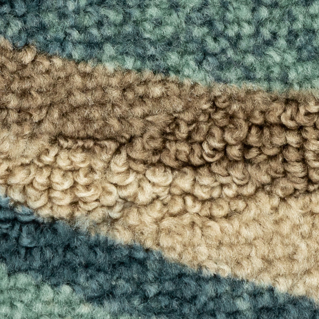 Velmora™ Blue Brown Waves Indoor Area Rug, 7 ft x 10 ft