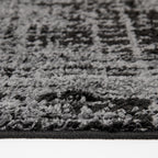 Velmora™ 60"x79" Black and Gray Abstract Indoor Area Rug